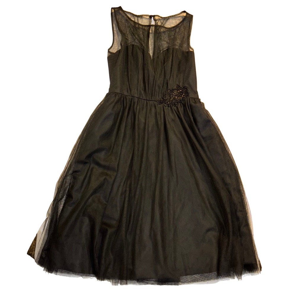 Disney Fairytale | Alfred Angelo | Sz 7 | Bridesmaids Dress | Black Tule